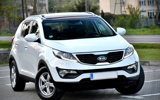 Kia Sportage cena 39900 przebieg: 161000, rok produkcji 2011 z Jasień małe 781